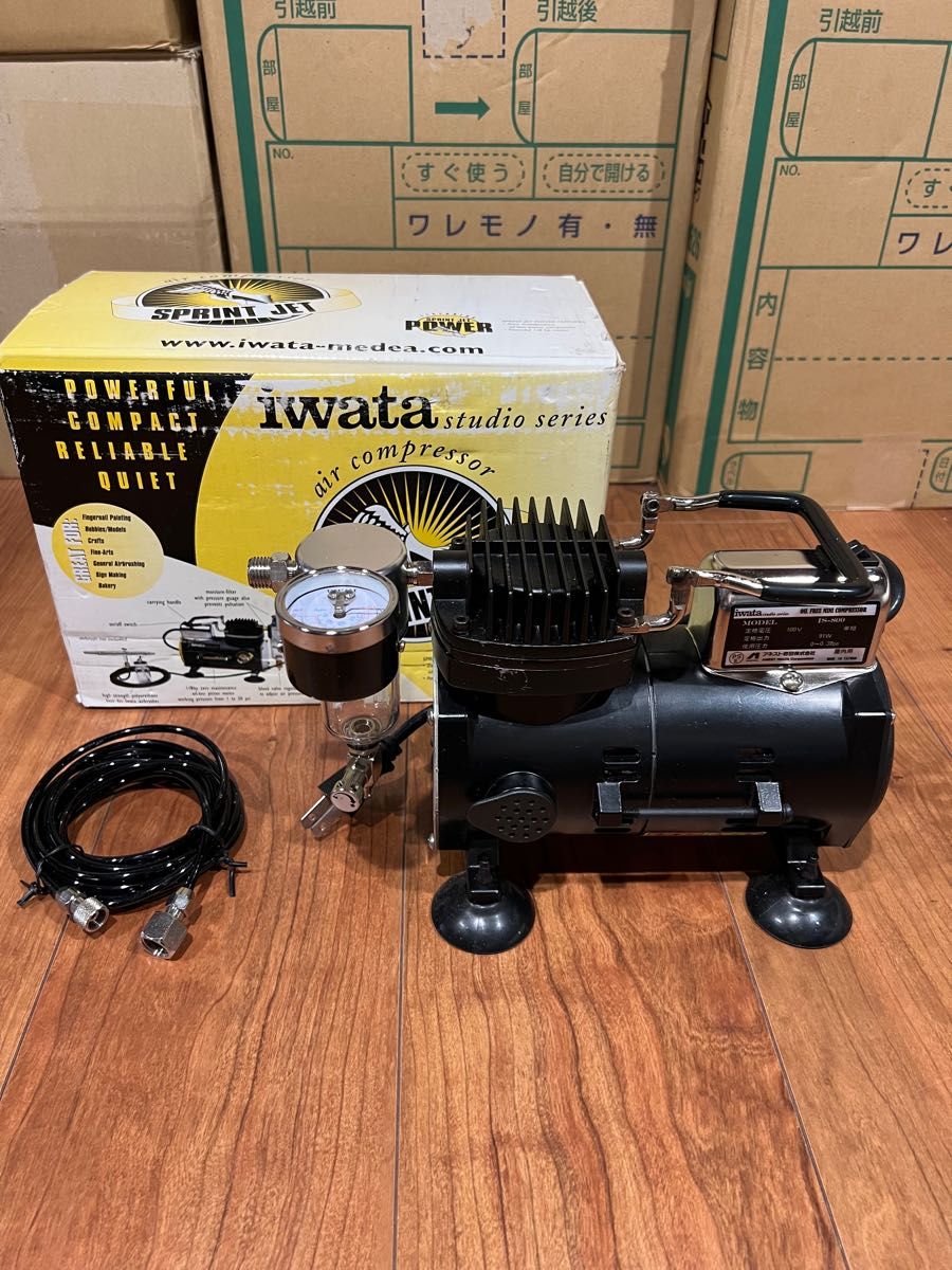 ボールに】 アネスト岩田 コンプレッサー IS-800の通販 by ゆず's shop
