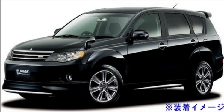 * трудно найти * редкий Mitsubishi Outlander CW4W CW5W CW6W ROAR Roar передняя решетка оригинальная опция Мицубиси поиск обвес спойлер 