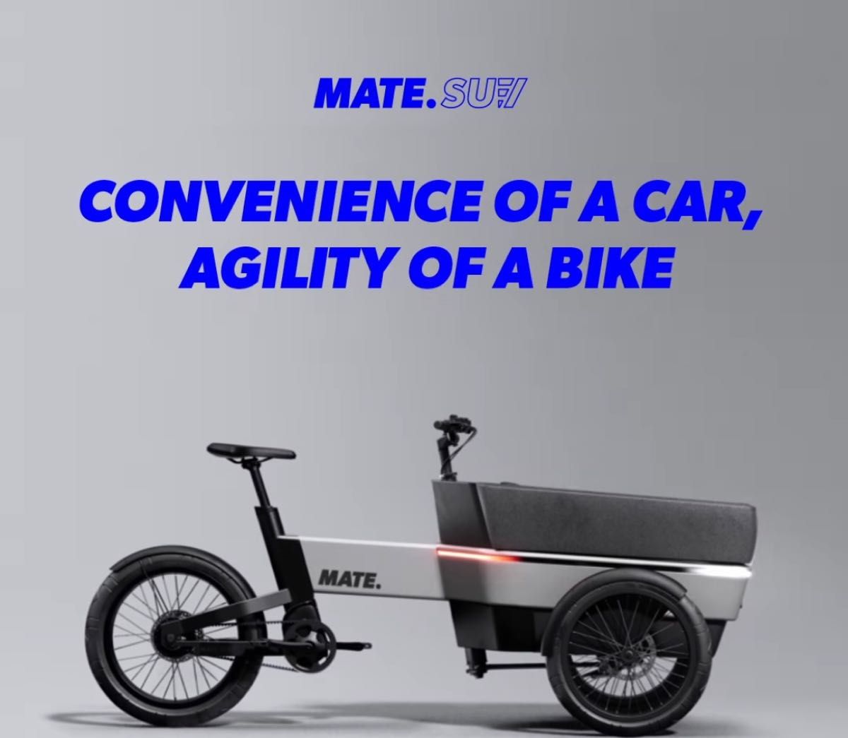 MATE X bike SUV 250W ebike テールランプ リアライト