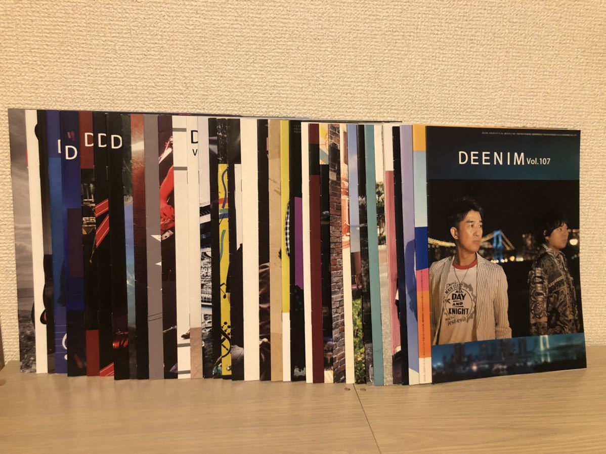 DEEN FC会報誌 DEENIM Vol.71～107（37冊）2012年～2021年
