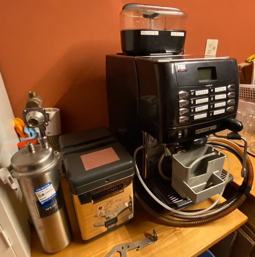 ３点セット！ラ・チンバリ コーヒーマシンM1-CP10　フリゴミルク FM-3　メイスイ　浄水器　NFX-OS