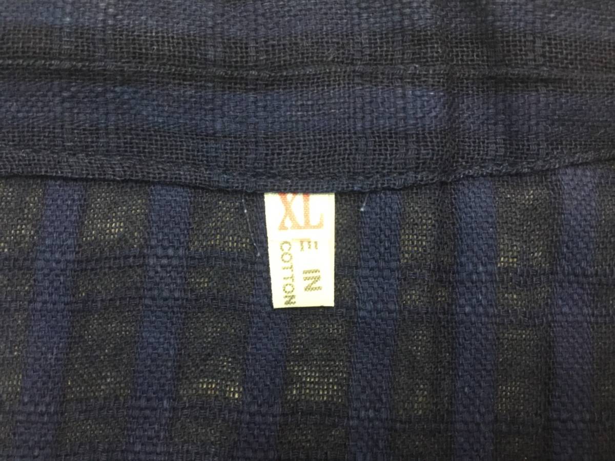 WD-XL2 新品【ポケット付きはおりもの】サイズ XL 2枚/紺/綿100％/胸ポケット/左右ポケット_画像6