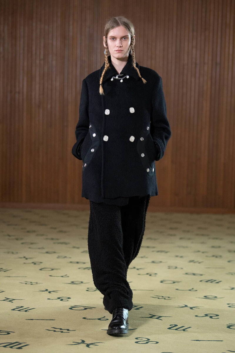 NAMACHEKO 2022-23AW ALEP ブラック ナマチェコ PEACOAT ピーコート ら