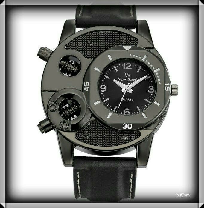 ラグジュアリー 腕時計 デュアルスピードV8 メンズ 腕時計