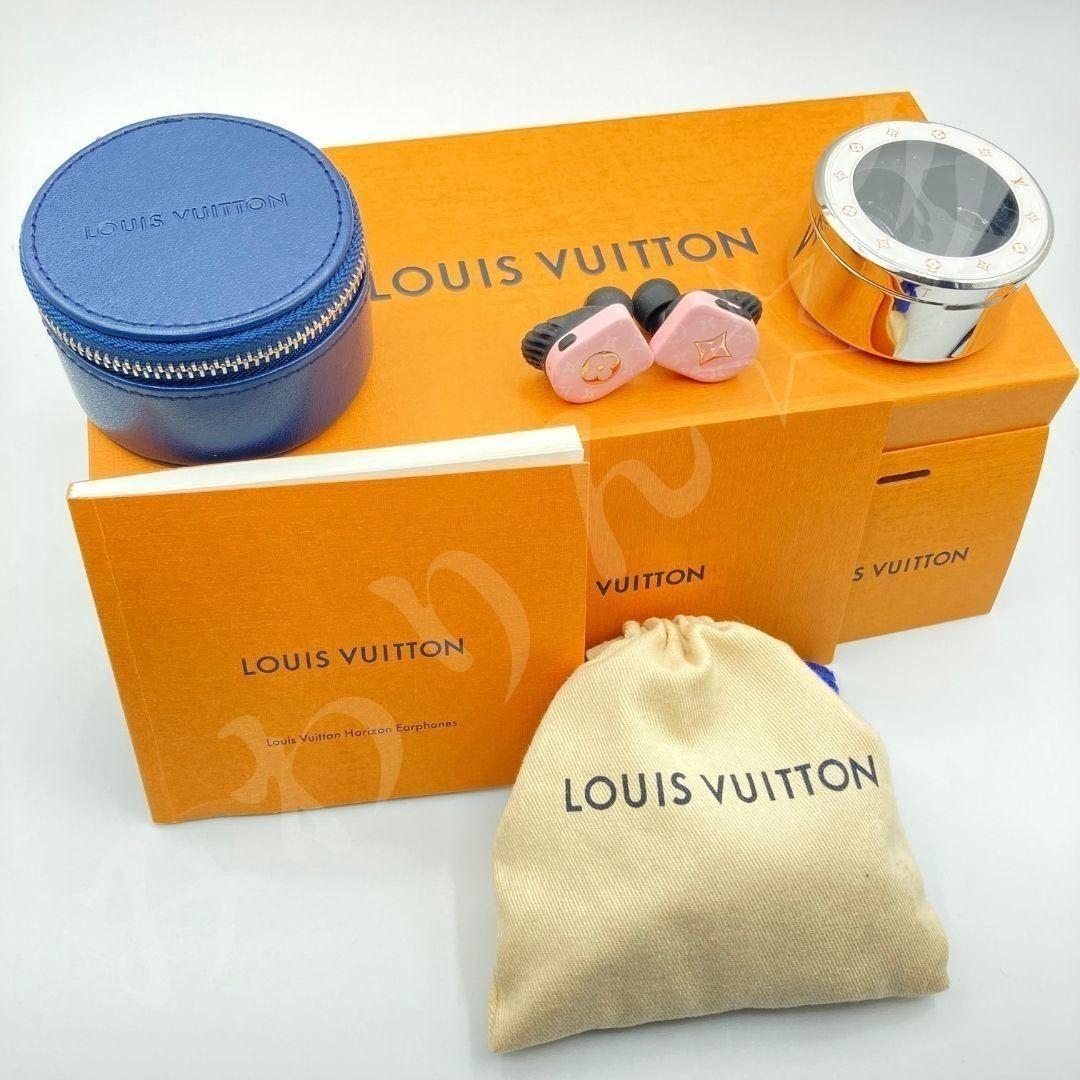 ☆超美品☆ LOUIS VUITTON ルイヴィトン ホライゾン イヤホン アセテート ピンク 音響機器 ワイヤレス イヤホン 両耳 ランク特A_画像2