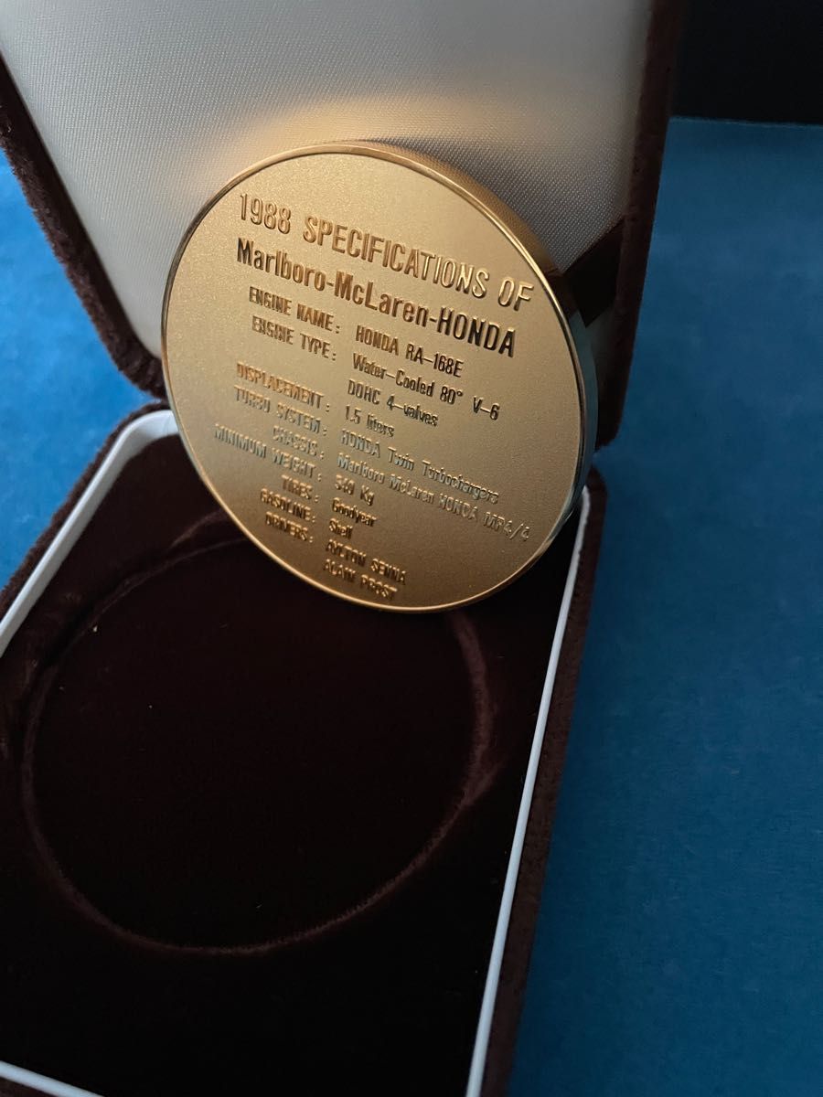 新品】F1 1988年 WORLD CHAMPION アイルトンセナ メダル|Yahoo 新品】F1 1988年 WORLD CHAMPION アイルトンセナ メダル|Yahoo