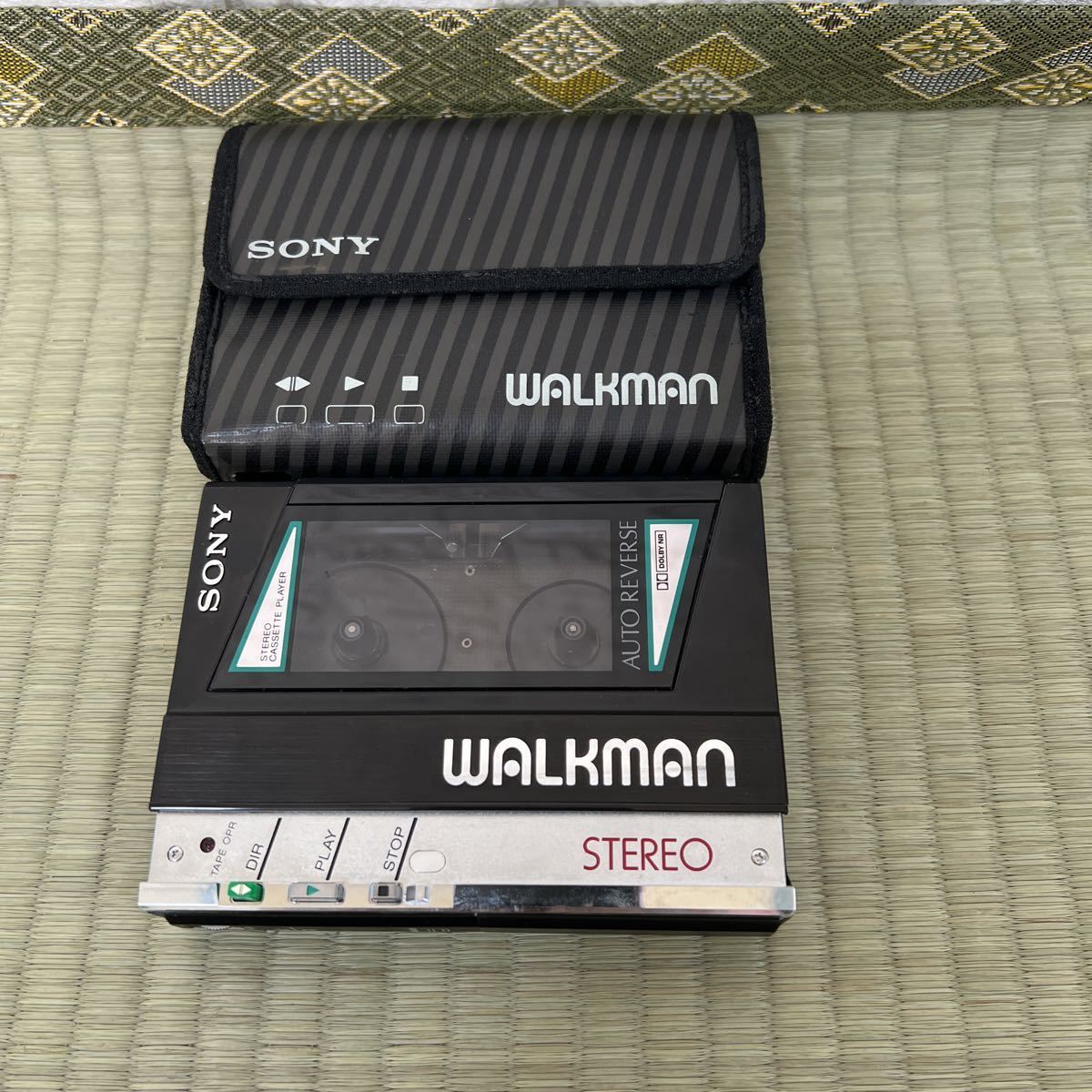 SONY ソニー WALKMAN ウォークマン WM-40 ブラック カセットプレーヤー