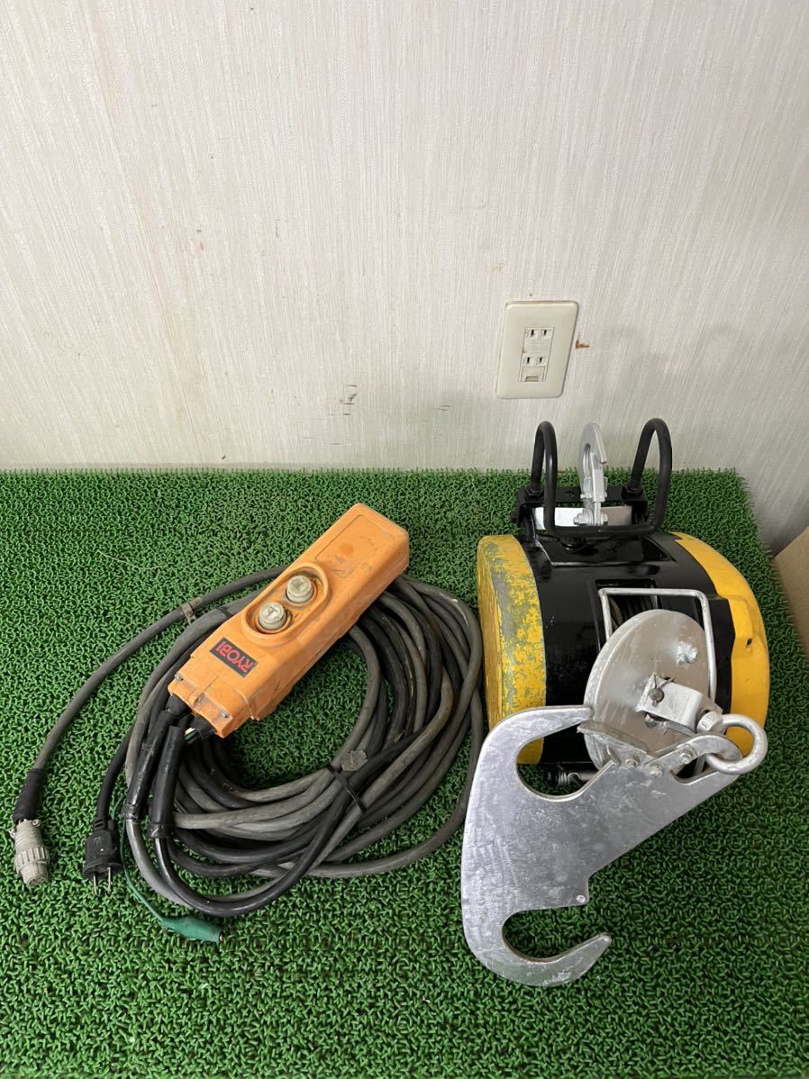RYOBI リョービ 小型ウインチ WI-61C www.consorciomasatopmedia.pe