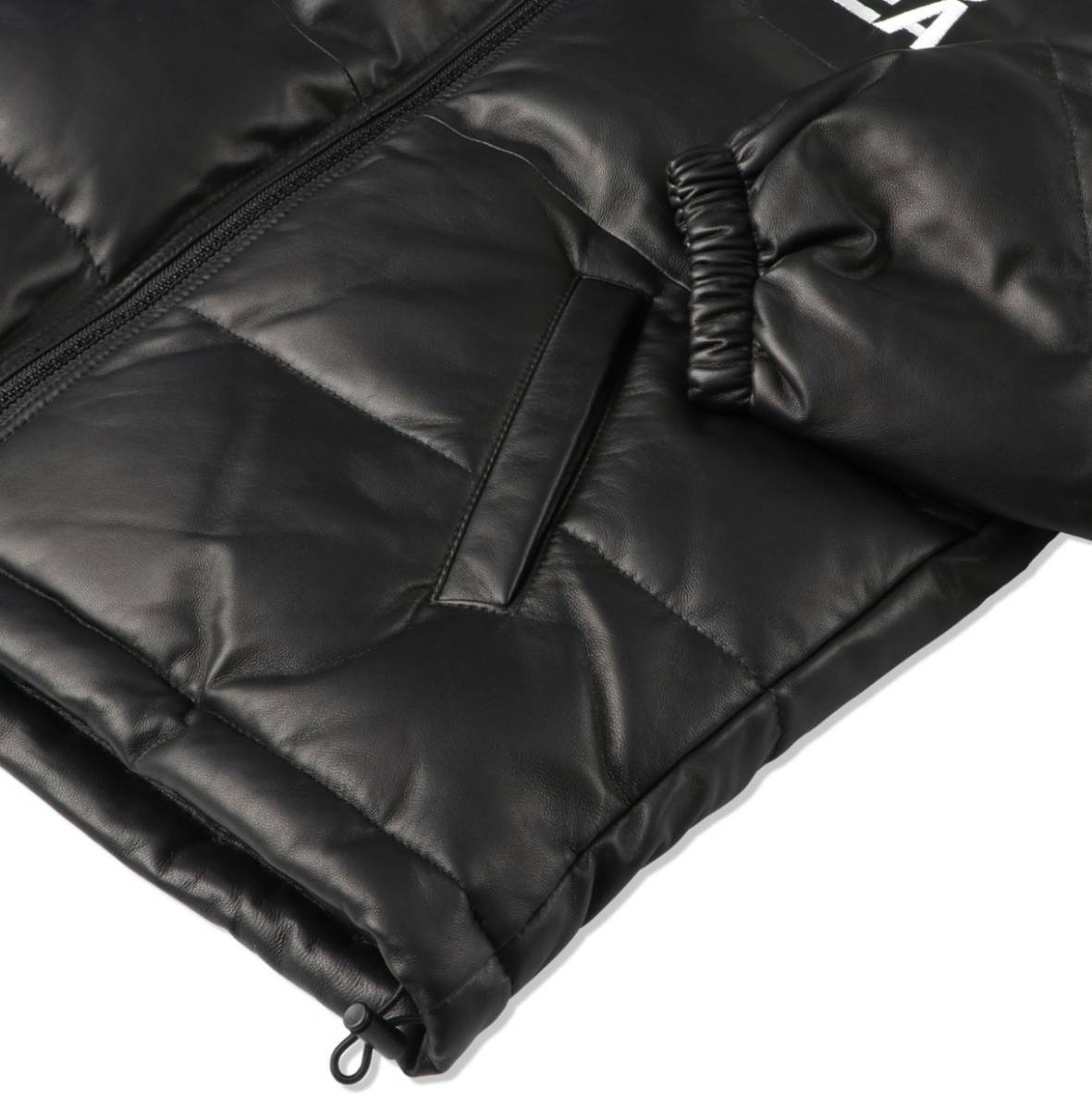 HYSTERIC GLAMOUR WIND AND SEA LEATHER DOWN JACKET レザー ダウン
