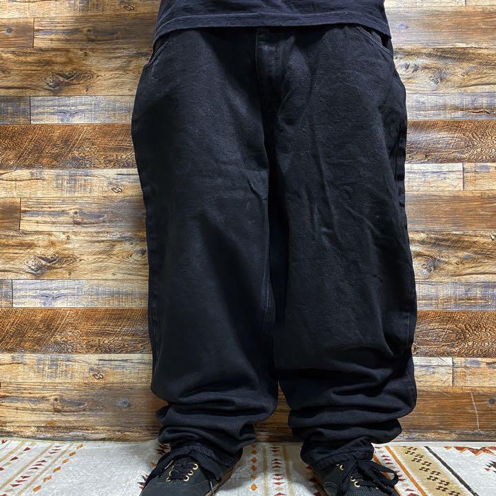 USA製 Carhartt カーハート w38 ブラックデニム 黒 ブラック USA製 Carhartt カーハート w38 ブラックデニム 黒 ブラック