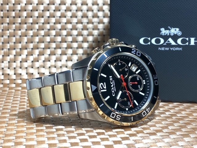 ☆新品 COACH メンズ腕時計 ケント 14602556 - 通販 - guianegro.com.br
