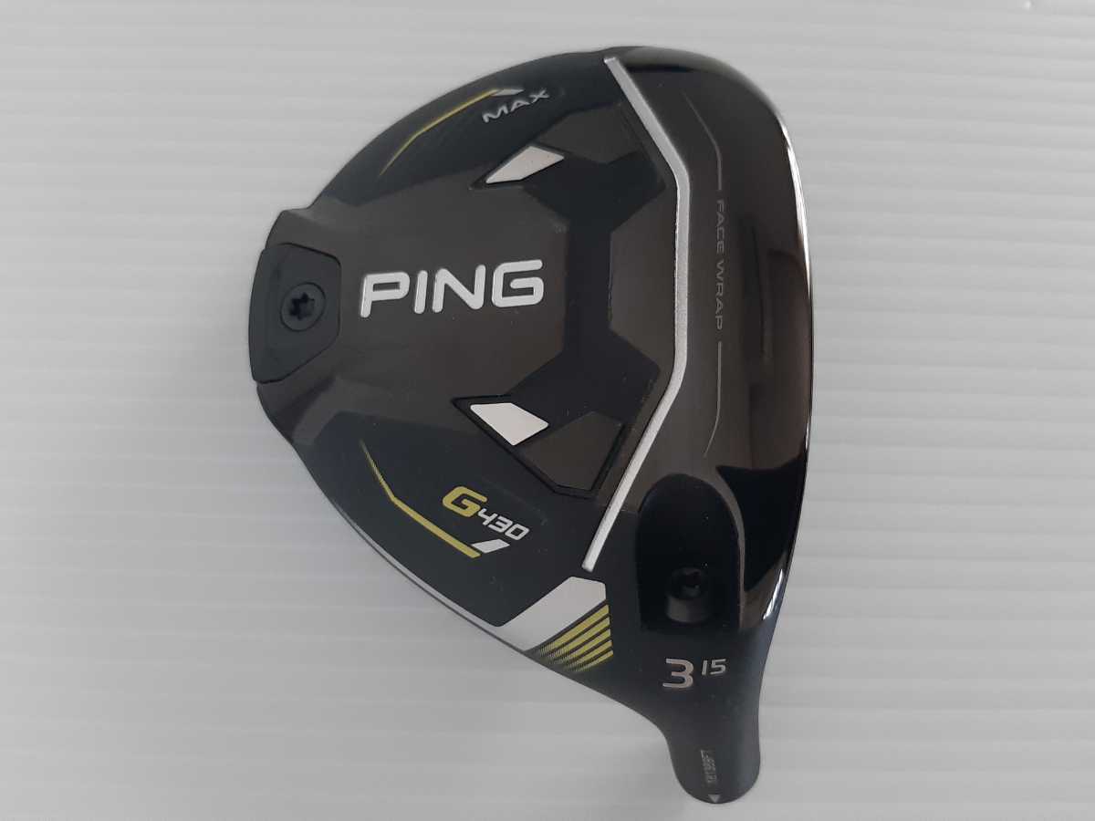 極美品】PING G430 MAX 3W 15° JP仕様 ヘッドのみ・HC付き！ umbandung