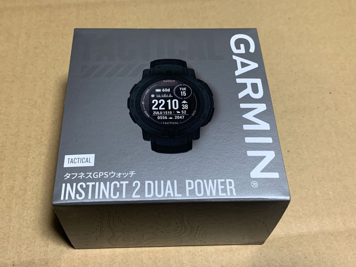 GARMIN INSTINCT2 DUAL POWER TACTICAL スマートウォッチ