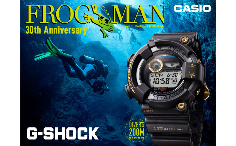 即決送料込 【新品未開封】G-SHOCK FROGMAN GW-8230B-9AJR 30周年記念