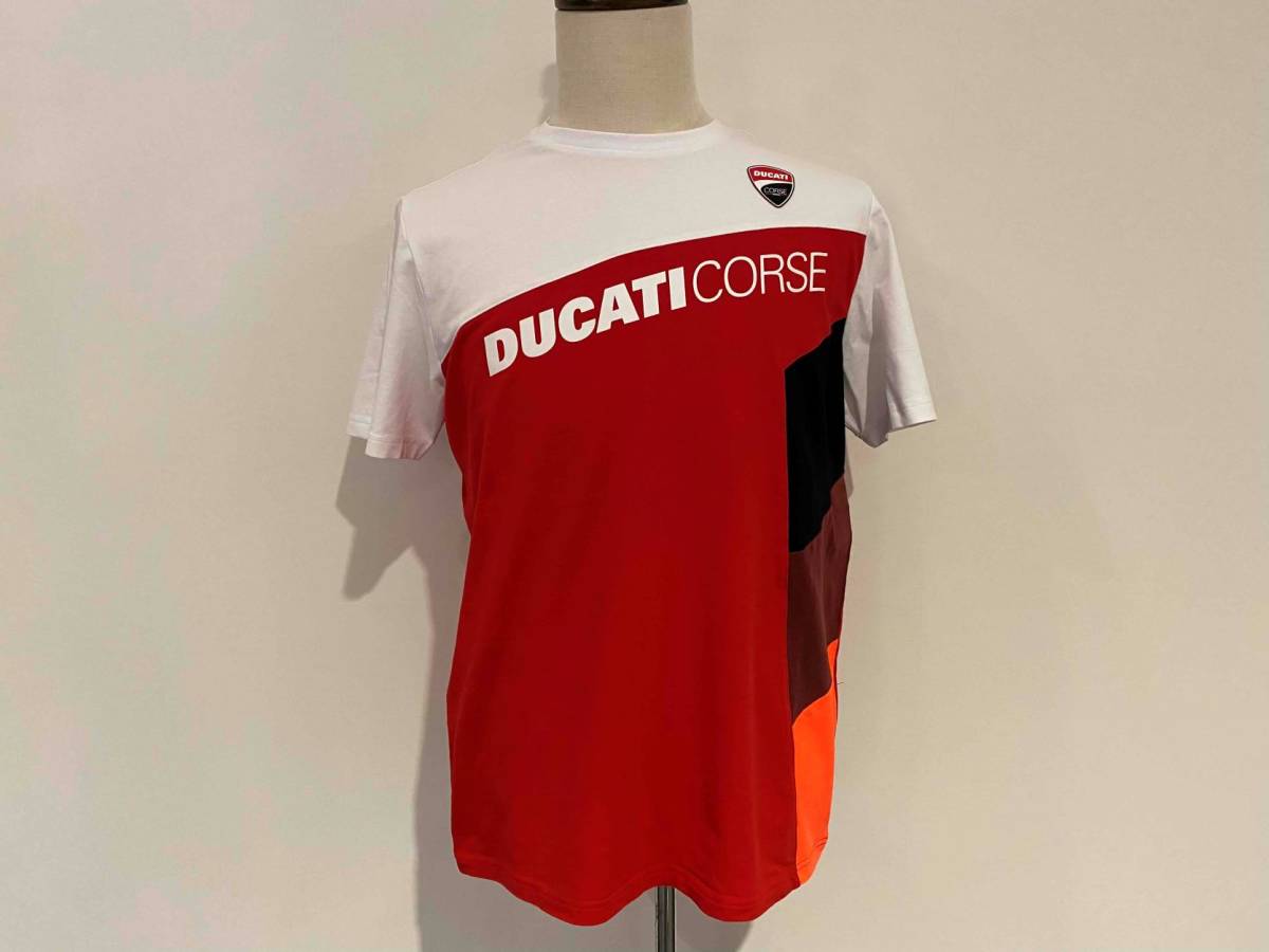 送料無料　ドゥカティ　純正　正規品　DC Sport ショートスリーブ Tシャツ　DUCATI　Tシャツ　サイズXL　987705376