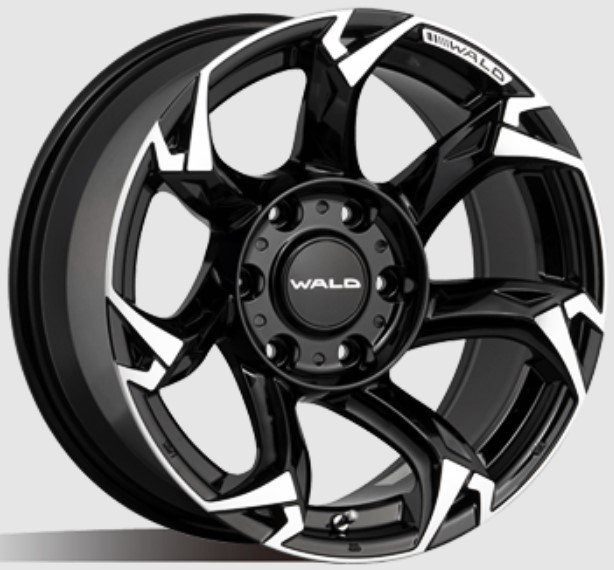 【M's】 トヨタ 150 プラド 専用 WALD ホイール VORSALINO V11-C SUV 1台分 (4本) セット 17インチ 8.0J 6/139 オーバーフェンダー用_画像1