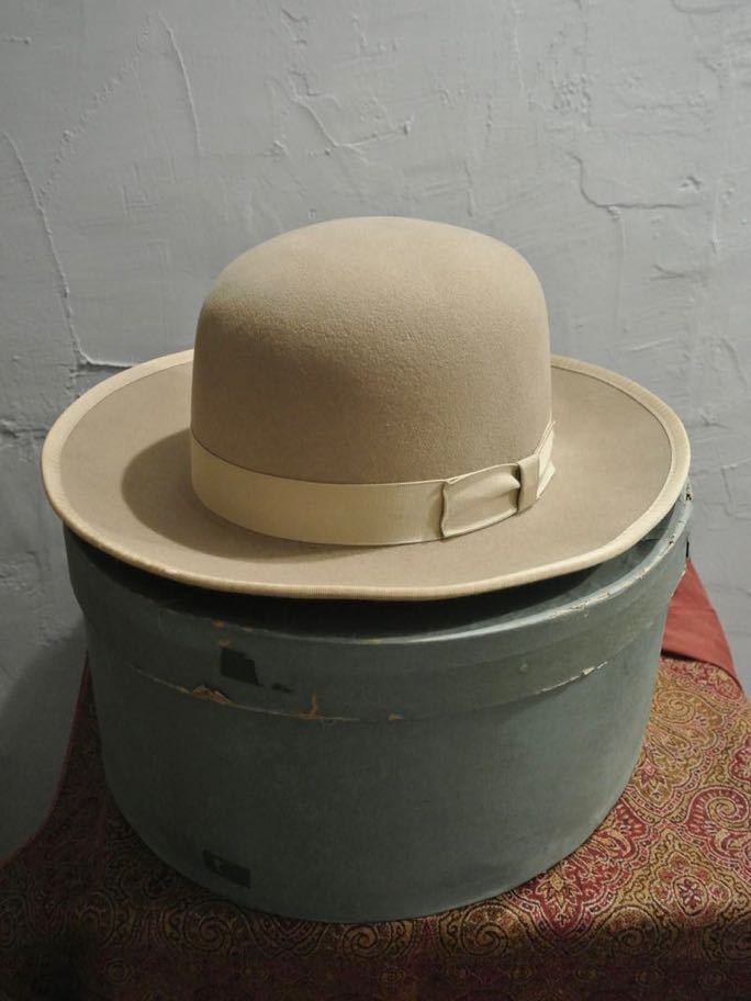 VINTAGE ファーマー ハットcm ステットソンSTETSON   JChereヤフオク