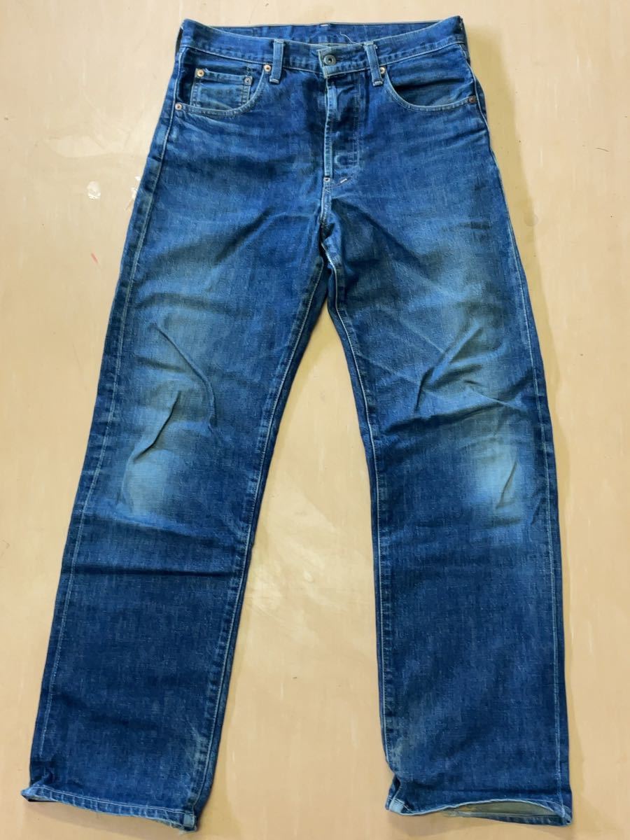 W32 即決 LEVIS 702 XX リーバイス ヴィンテージ 日レプリカ　本製 赤耳 ビッグE ビンテージ Levi''s リーバイス501 デニムパンツ _画像1