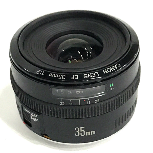 ヤフオク! - 1円 CANON LENS EF 35mm 1:2 カメラ...