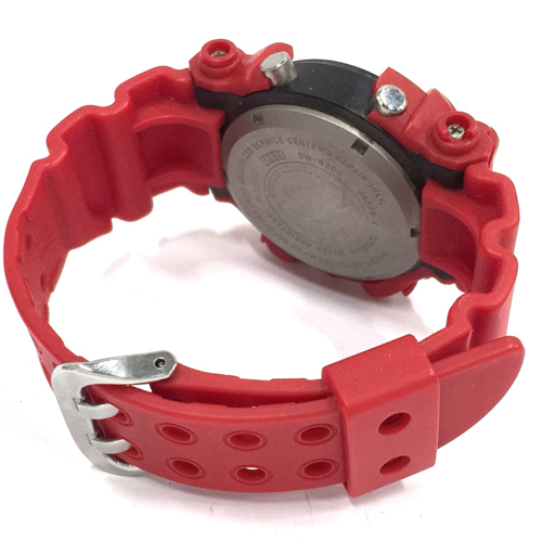 カシオ Gショック フロッグマン チタニウム クォーツ デジタル 腕時計 DW-8200 メンズ レッド 未稼働品 現状品 6