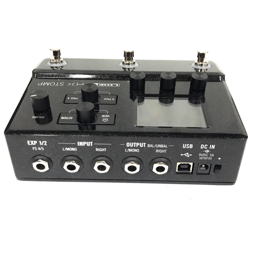 LINE6 HX STOMP マルチエフェクター アンプシミュレーター 通電確認