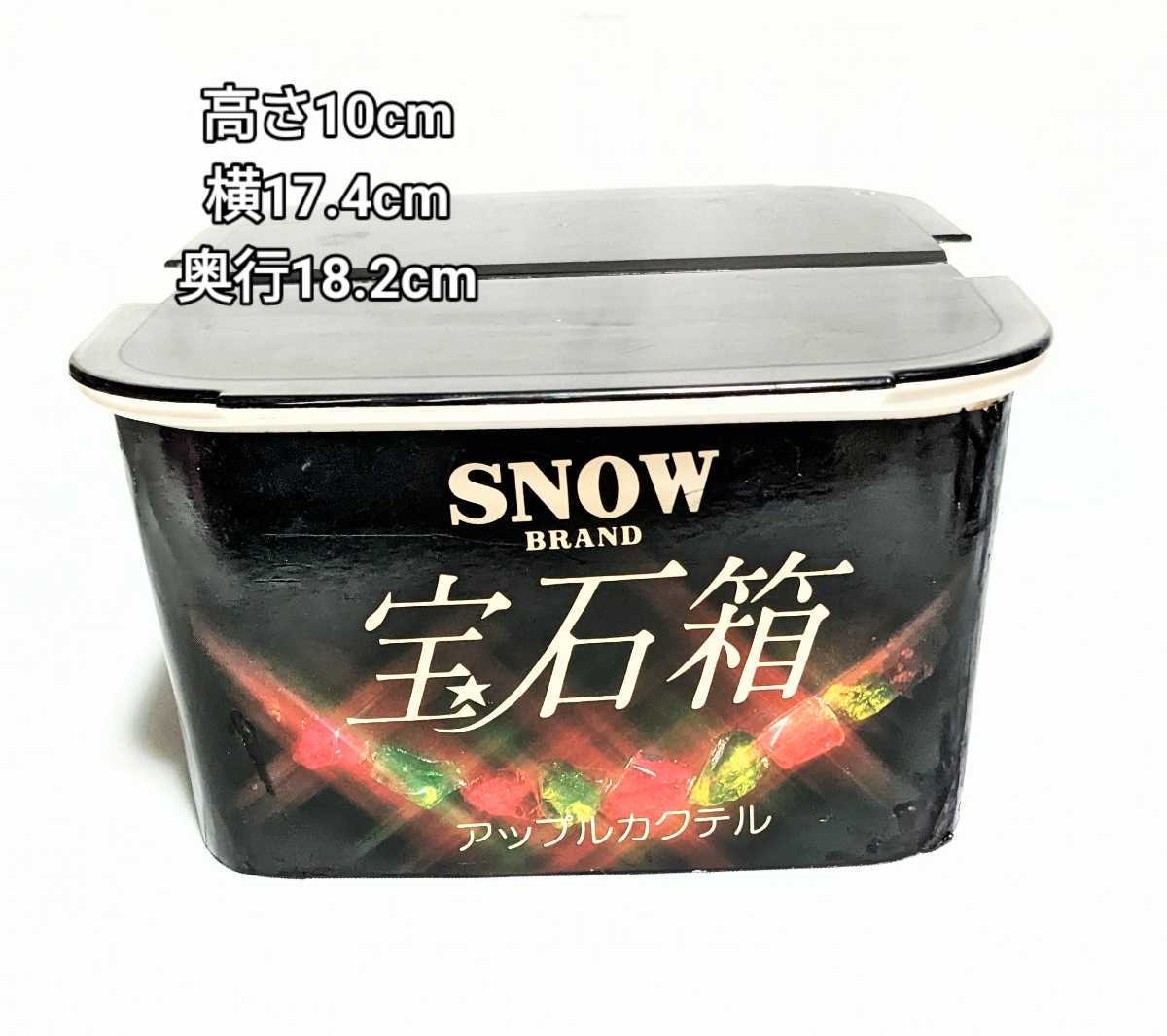 昭和レトロ 当時物 雪印 アイスクリーム 宝石箱 SNOW BRAND 懐かしのアイスクリーム ピンク・レディー ビンテージ 非売品 レア