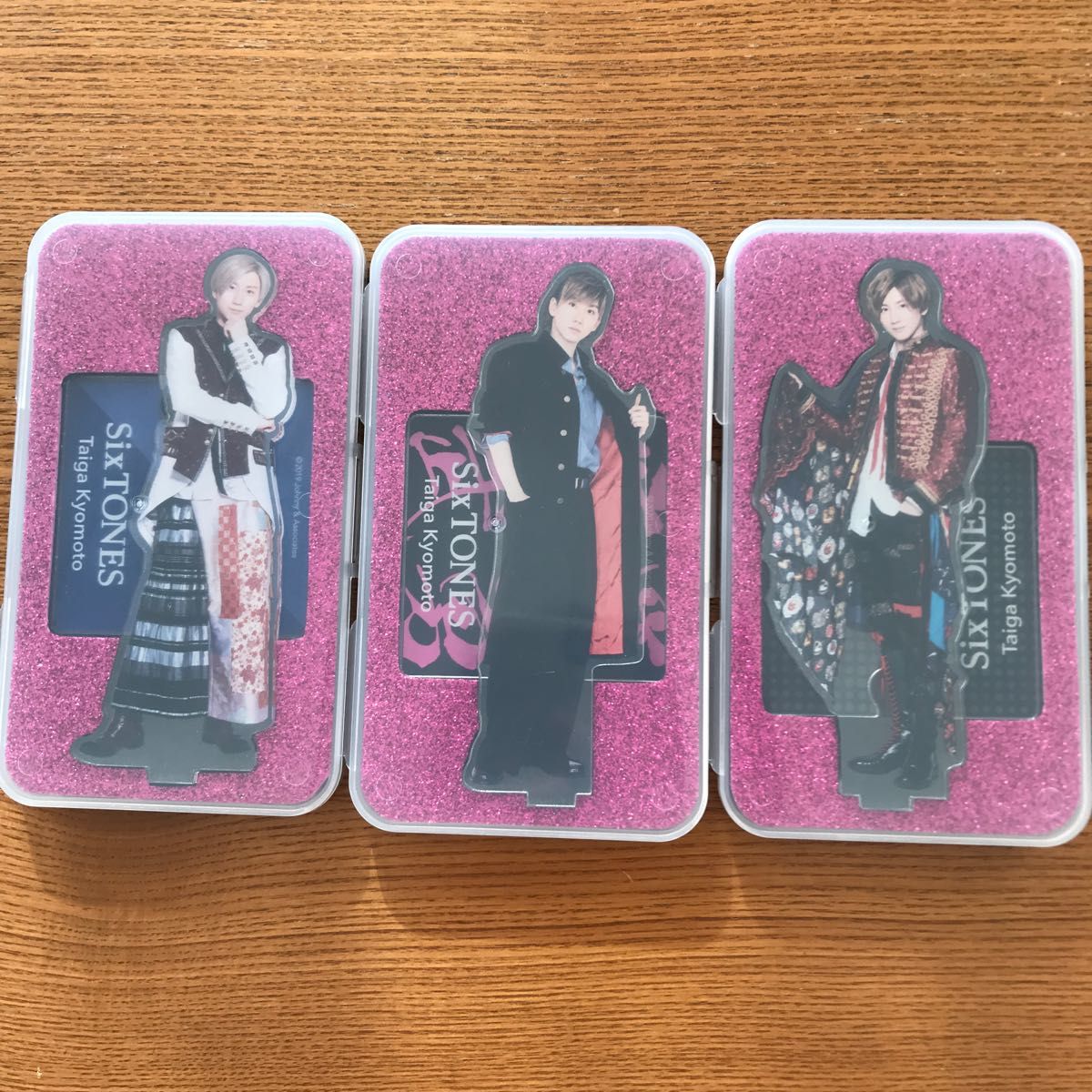 SixTONES 京本大我 アクリルスタンド アクスタ セット ケース付き