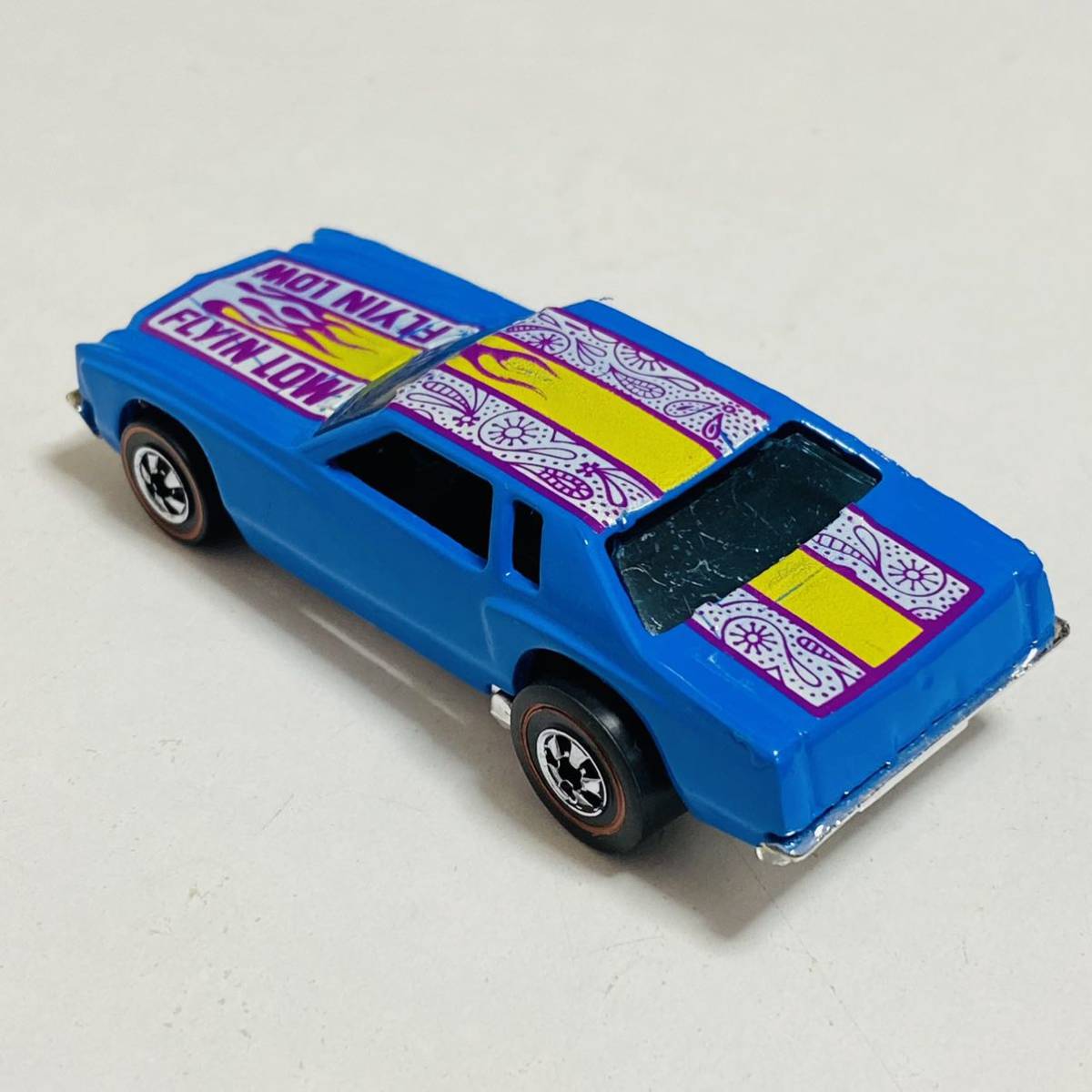 【美品】MATTEL マテルのミニカ 43 ローダウン 香港製 赤箱 ミニカー_画像6