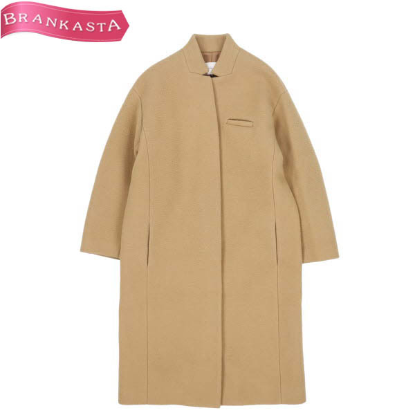 A4等級以上 冬物処分!定価5万8千!ルシェルブルー キャメルベージュ