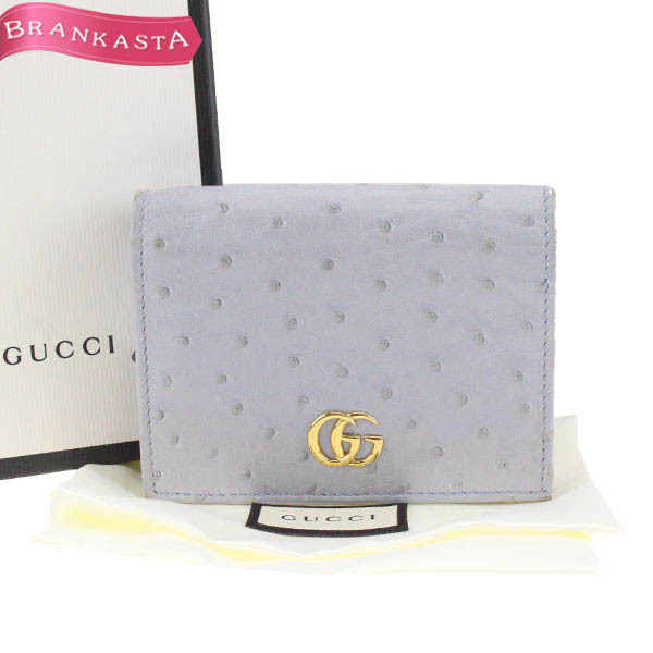 GUCCI グッチ GGマーモント 456126 525040 二つ折り財布