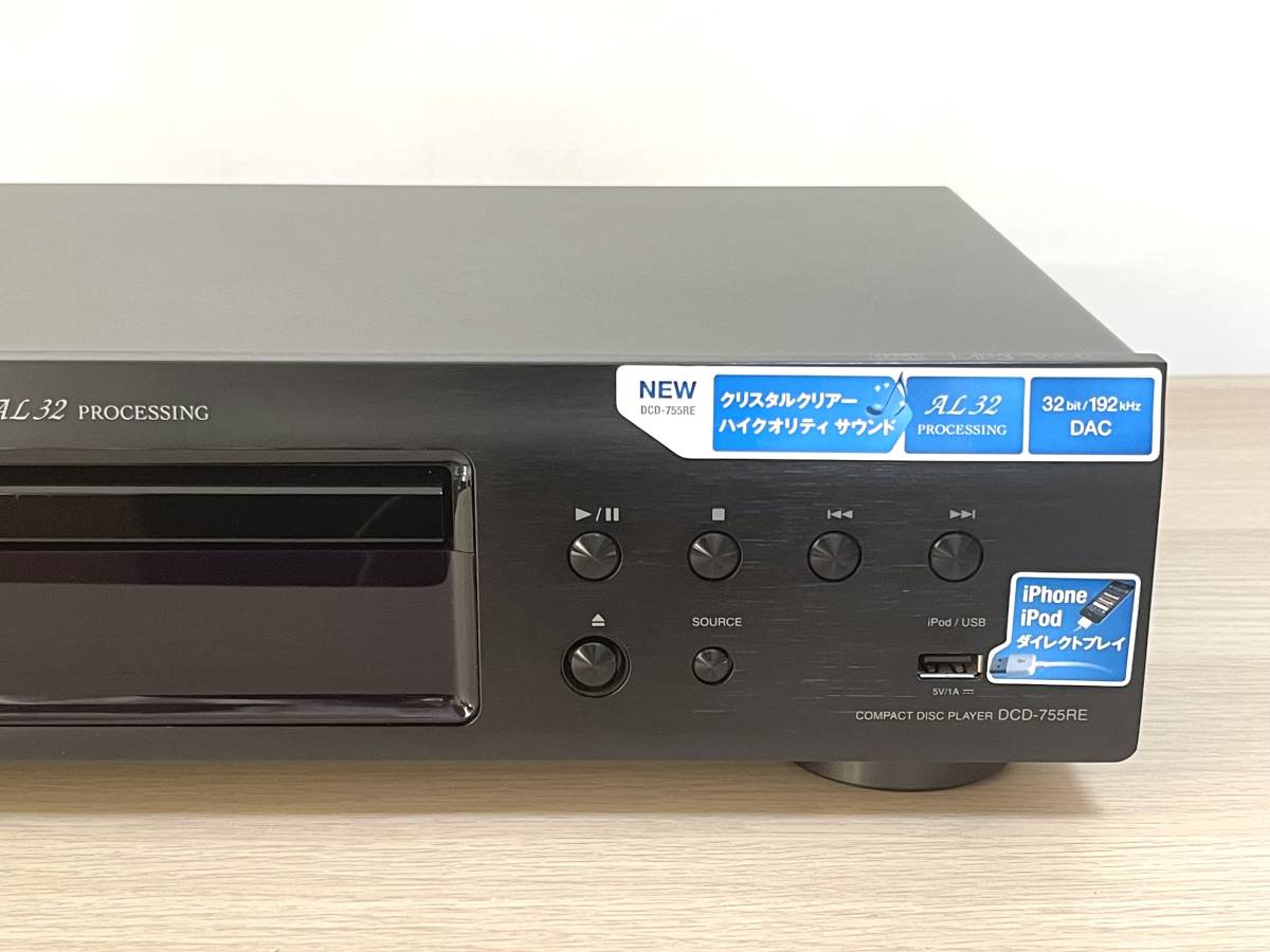 動作確認済み 美品】DENON デノン CDプレーヤー DCD-755AE