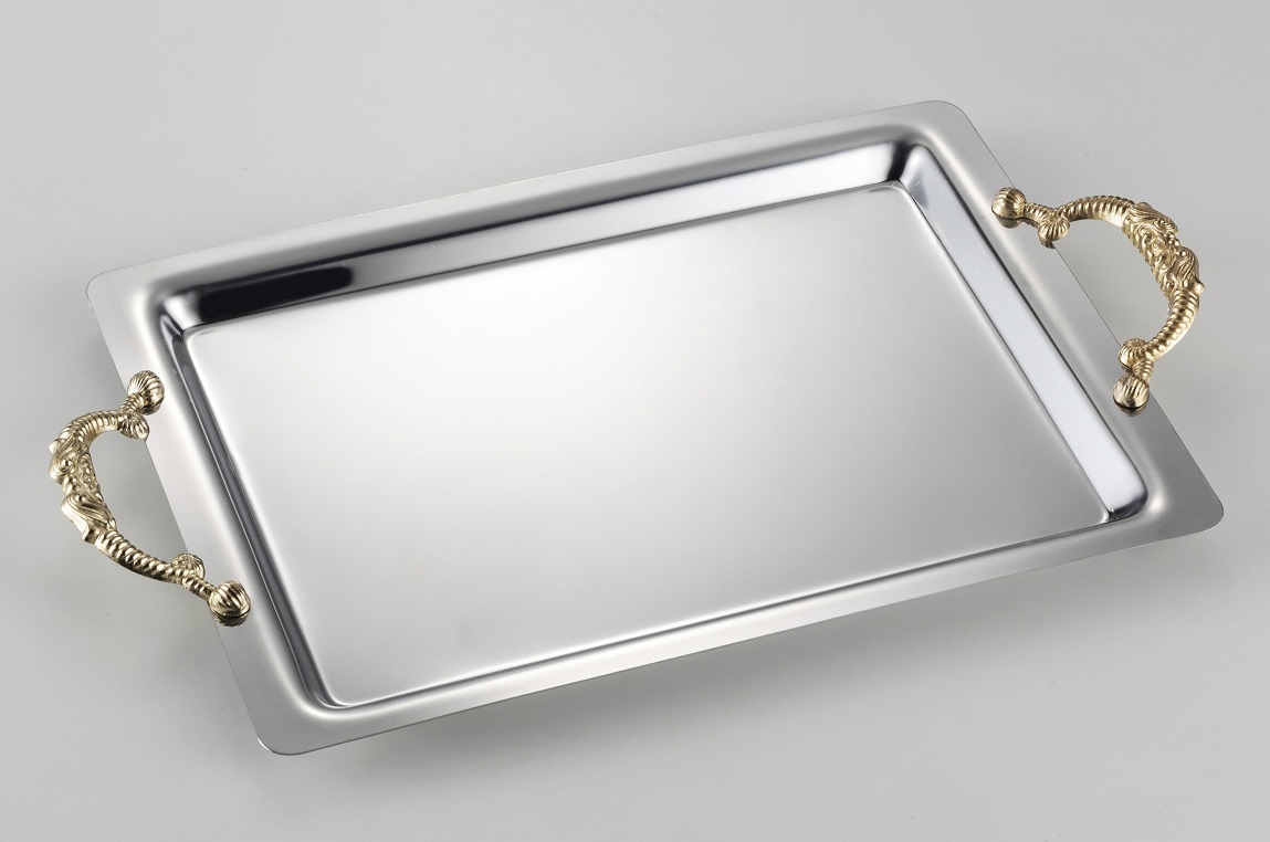 * Bacchus angle tray ( approximately 365X220mm) hand attaching 30 piece made of stainless steel to place on .* to carry *. vessel as . using .. various made in Japan new goods 