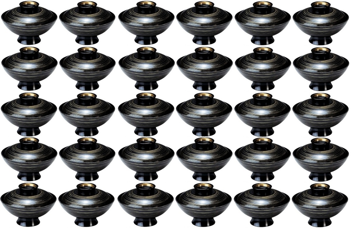 ☆業務用漆器小槌吸物椀かすり刷毛目4寸(約径129XH84mm ☆業務用漆器小槌吸物椀かすり刷毛目4寸(約径129XH84mm