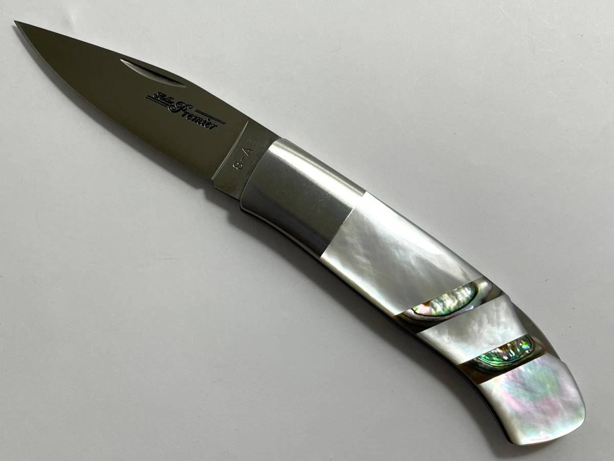 定価の88%OFF モキ ナイフ ハーラープレミアム 小 白蝶貝 パール