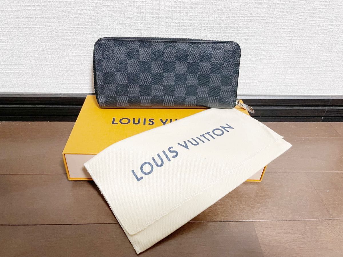ルイ ヴィトン LOUIS VUITTON ダミエ グラフィット ジッピーウォレット