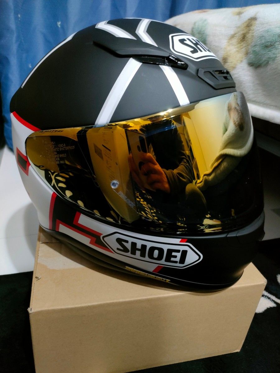 3個セット・送料無料 SHOEI Z-7 マルケス ブラックアント Mサイズ