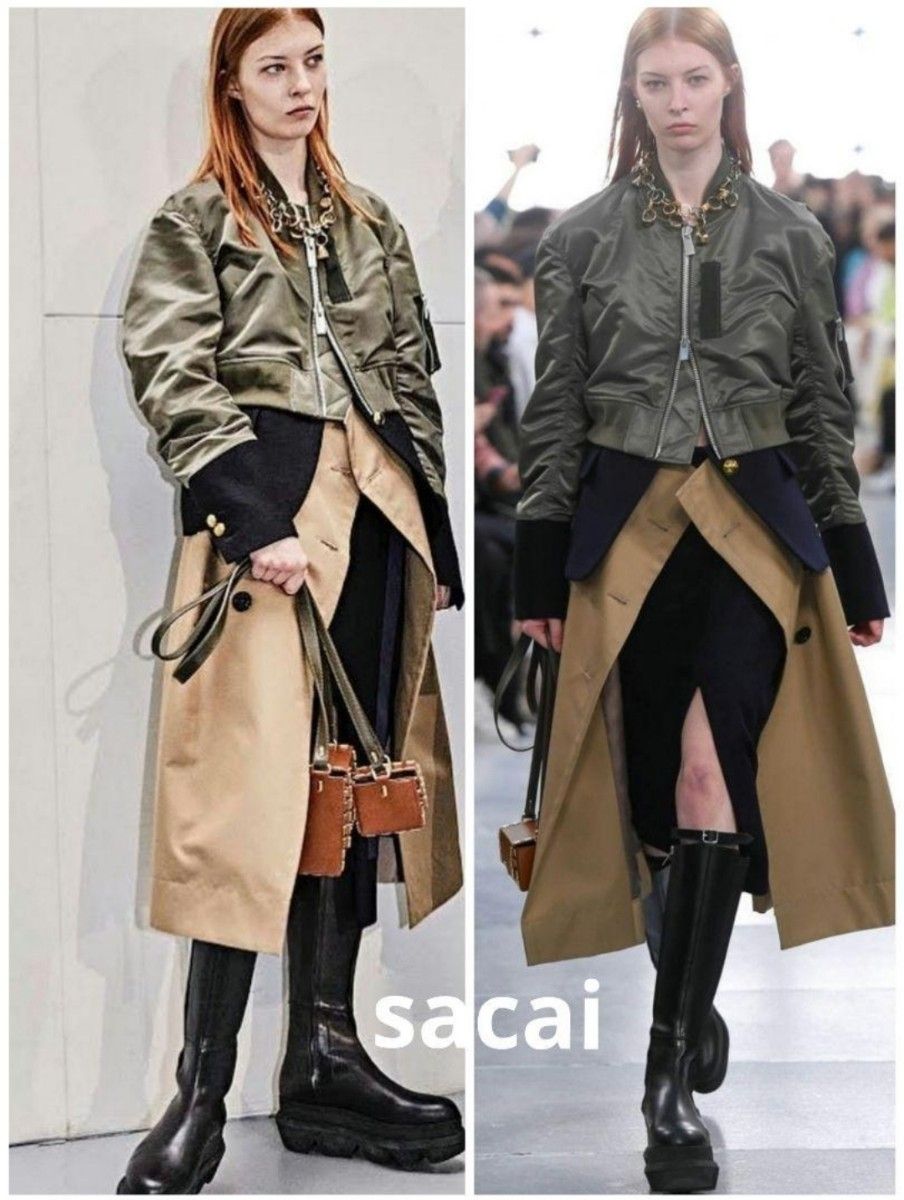 sacai 2019ss ドッキングコート | clinicamedicacma.com.br
