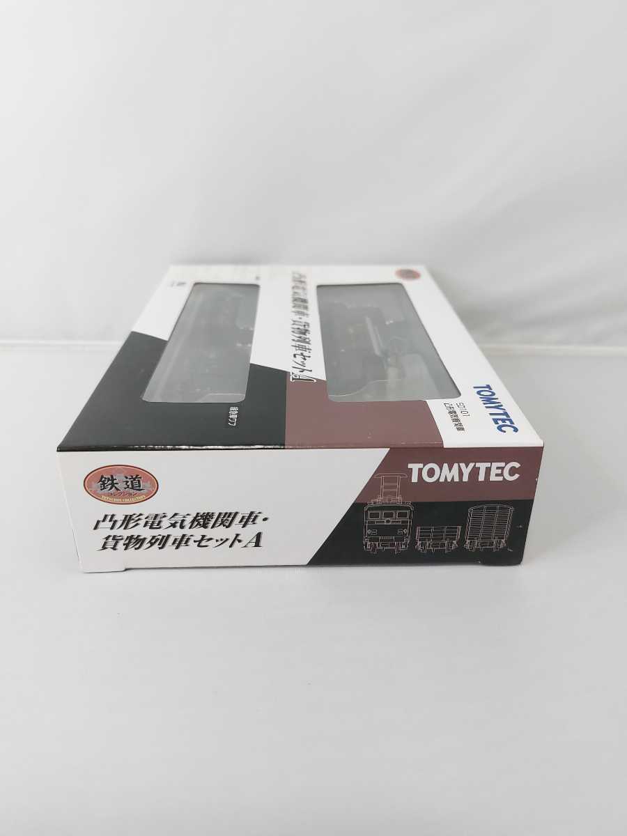 TOMYTEC Tommy Tec railroad collection convex shape electric locomotive freight train set A ED101. car to. sudden car waf