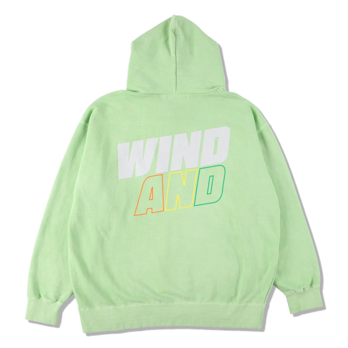 新品 21AW (WIND AND SEA) SEA-ALIVE HOODIE LIME ウィン ダン シー