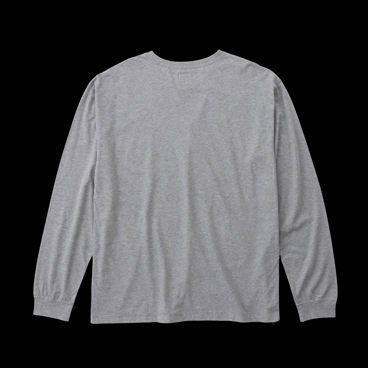  new goods WILDSIDE YOHJI YAMAMOTO WIND AND SEA Yohji Yamamoto wing Dan si-WS-22WSLT-01 long sleeve T-shirt GRAY size 3