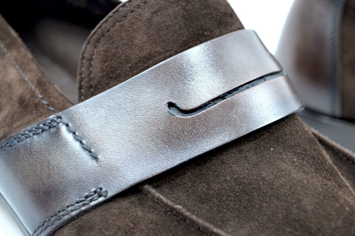 新品 (Berluti) Lorenzo ロレンツォ レザーローファー suede 8サイズ