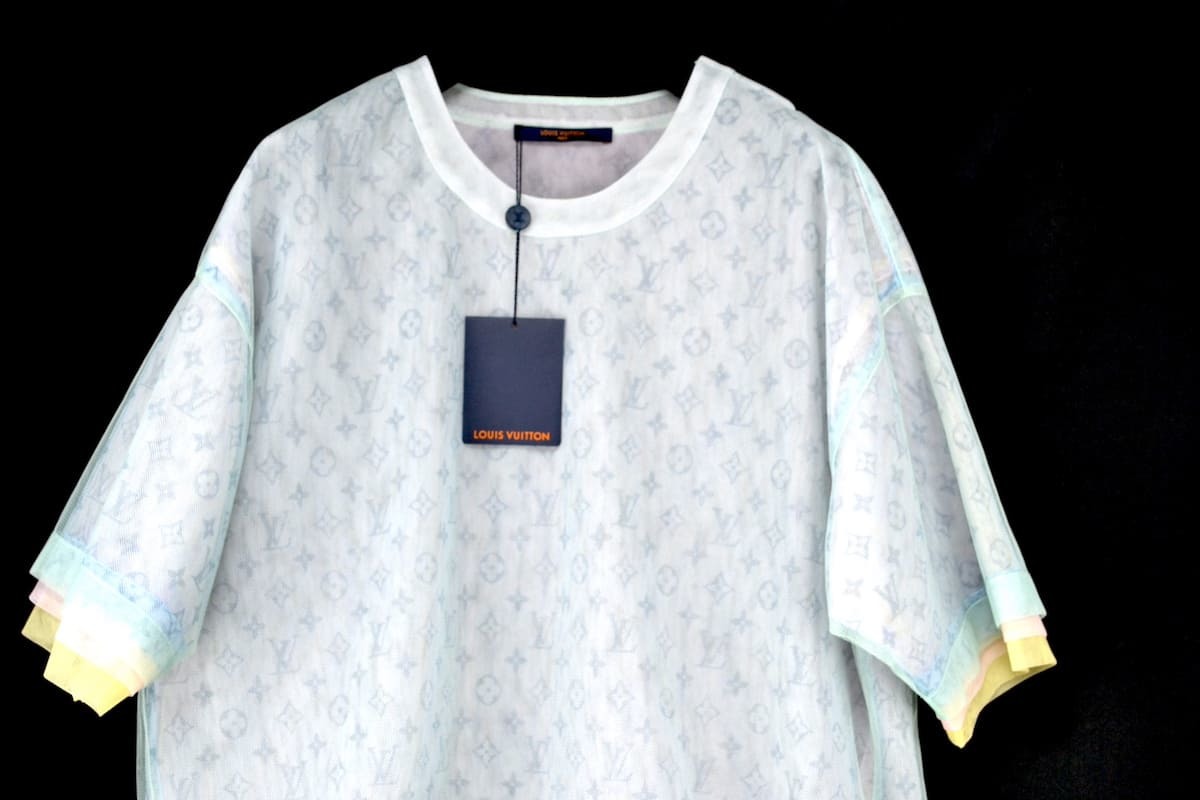 新品20SS LOUIS VUITTON Monogram レイヤード半袖Tシャツ モノグラム