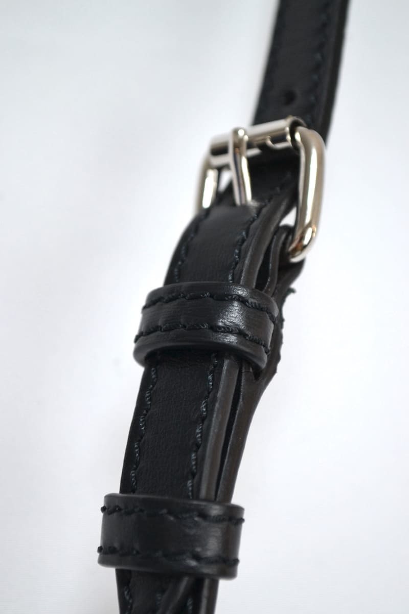 新品 国内定価18万 20FW (BERLUTI) Escapade Black + TDM ベルルッティ エスカパード キャンバス&レザー メッセンジャー ショルダーバッグ_画像6