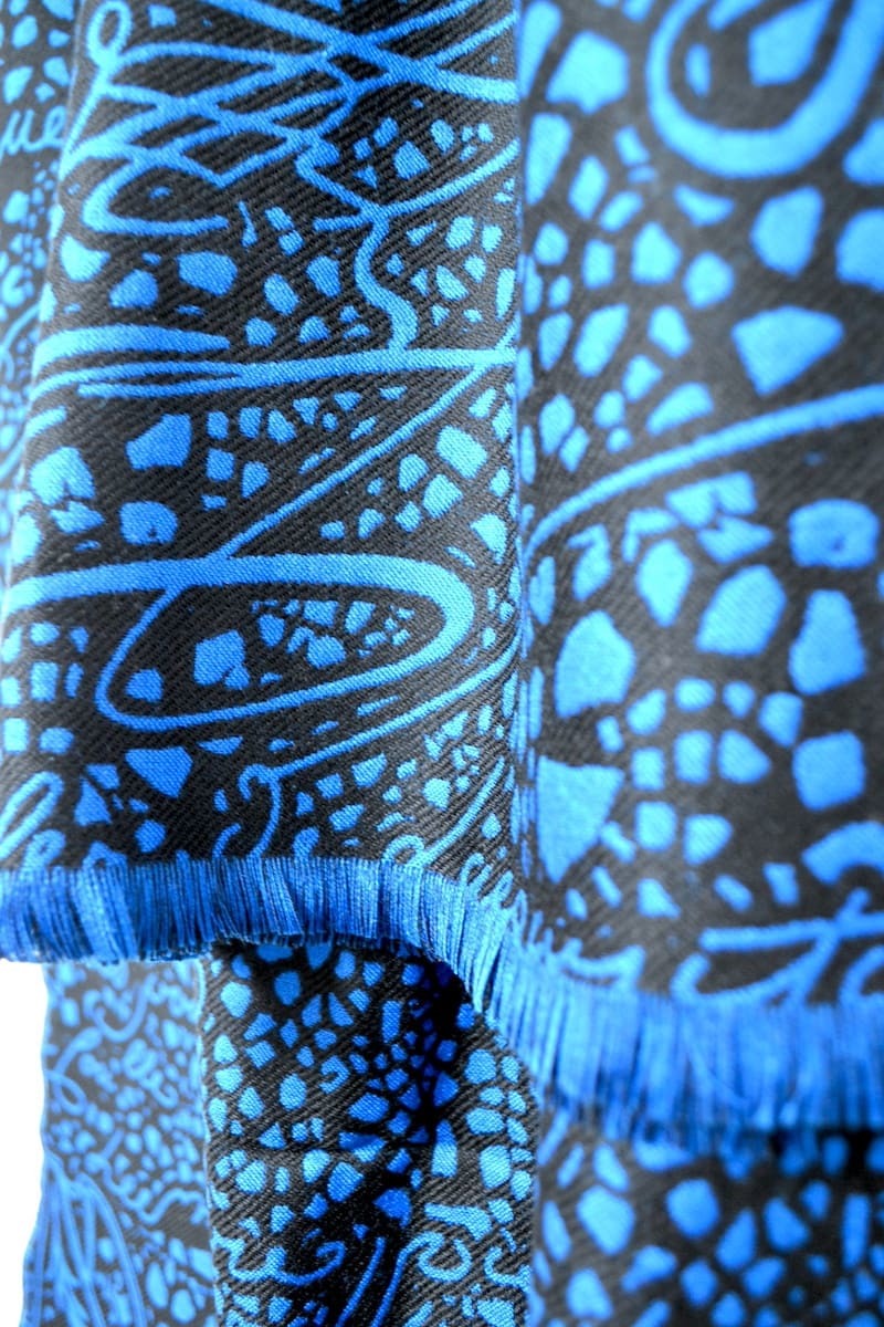 新品 Berluti Scritto Scarf ベルルッティ スクリット スカーフ ウール