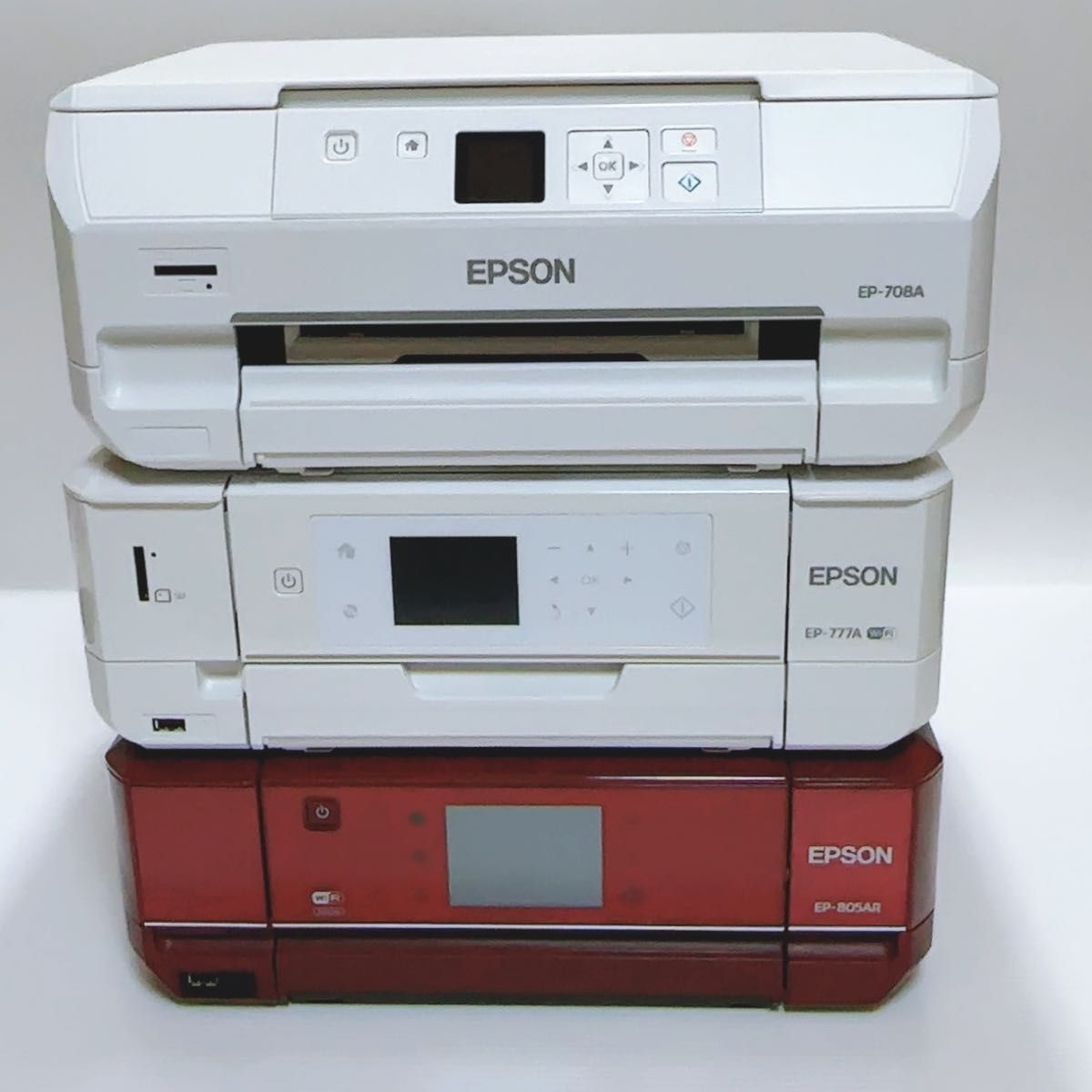EPSON EP-805 EP-708 EP-777 ジャンク 3台セット プリンター、複合機