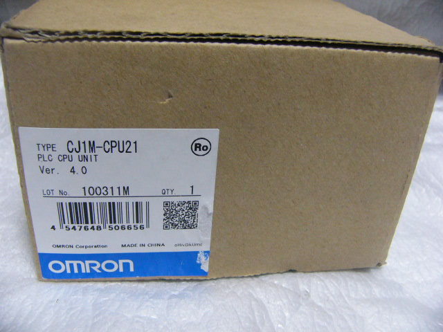 ★新品★ OMRON PLC CJ1M-CPU21 Ver4.0 CPU装置(即日発送可)