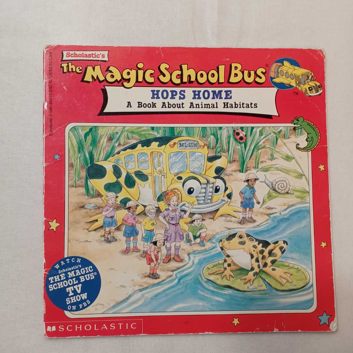 zaa-mb5♪The Magic School Bus　3冊セット　HOPS HOME/BLOWS ITS TOP/GETS ALL DRIED UP　