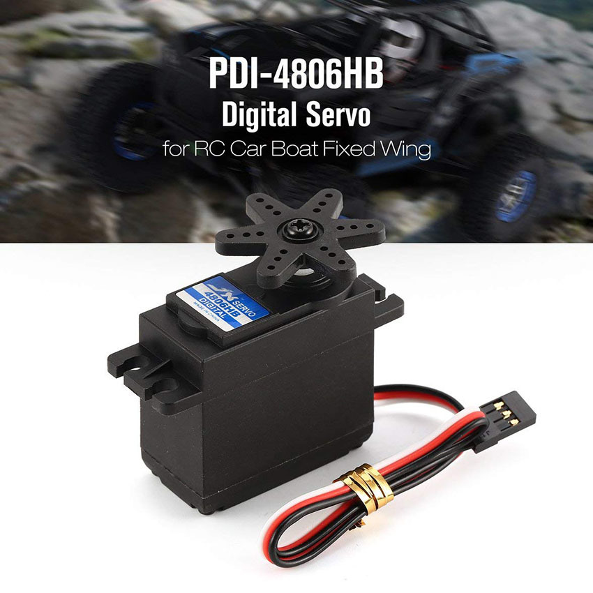 * JX PDI-4806HB steering gear digital servo (2 piece set ) 6.21kg / 0.12sec / 46g newest Rod 1/10 RC car etc..