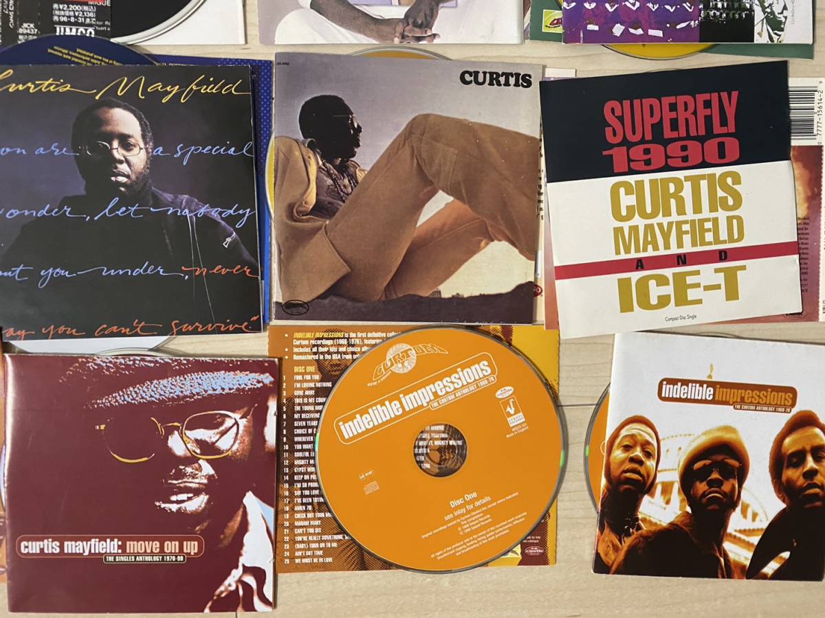 【オープニング 大放出セール】CDヤフオク! - 送料無料 値下超絶コレクションCurtis Mayfield