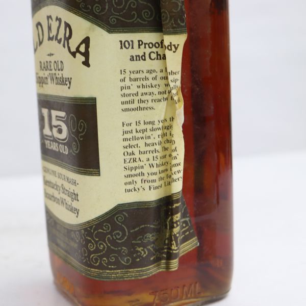 OLD EZRA(オールド エズラ)15年 レアオールド 50.5% 750ml ※ラベル